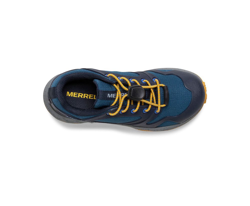 Buty Sportowe Merrell Dziecięce Granatowe - Altalight Niskie A/C Waterproof - 831097-LMA